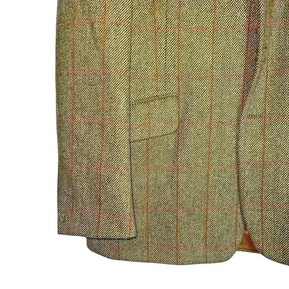 Lambourne Sz 42 L Wool Tweed Action Back Suit Jacket Heritage Academia Office - Picture 8 of 13